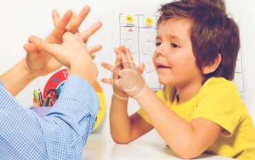 Autistic Children Help at a School’s Coffee Shop