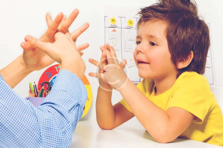 Autistic Children Help at a School’s Coffee Shop